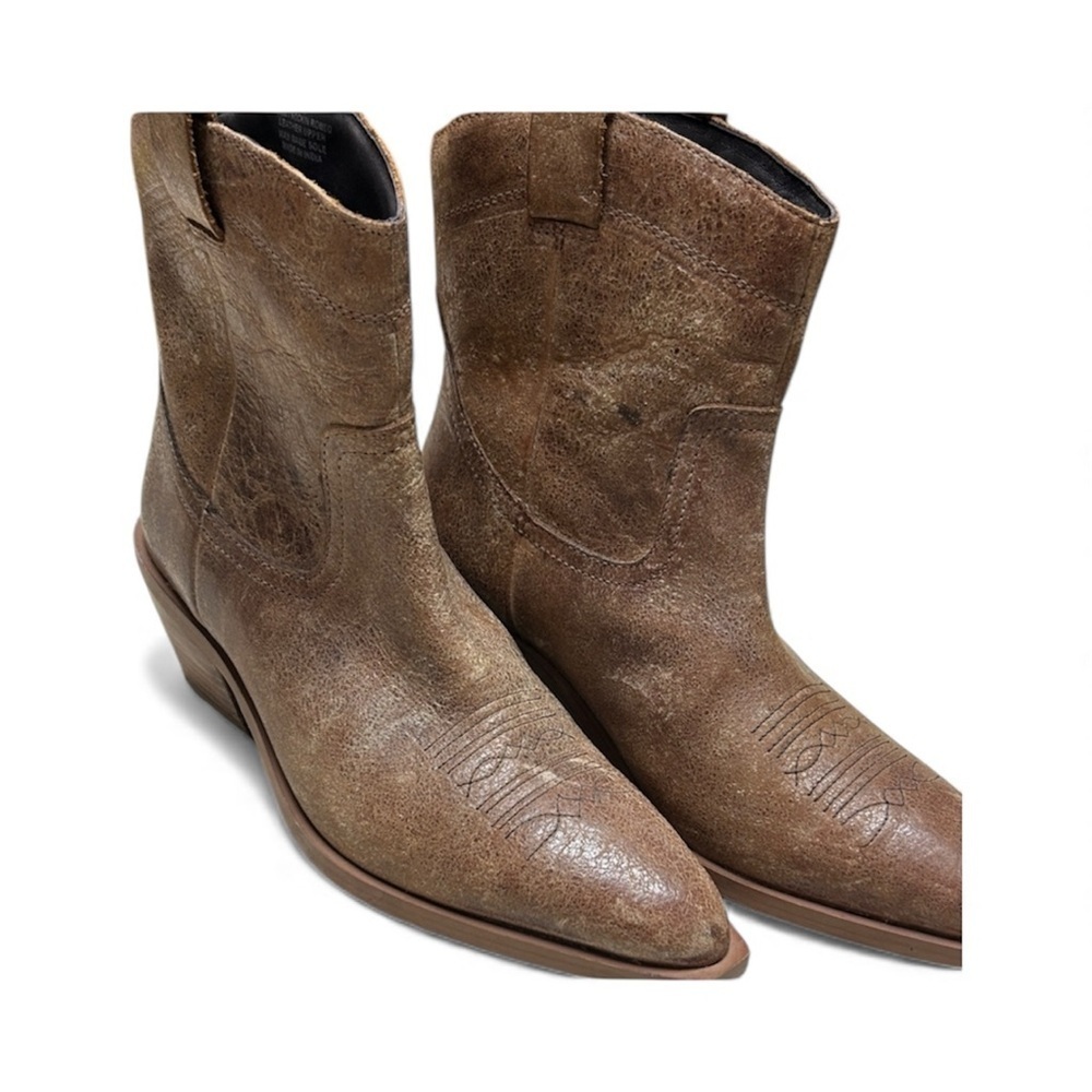 Rockin Romeo Brown distressed Leather Boots